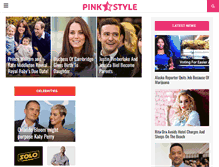 Tablet Screenshot of pinkontheweb.com